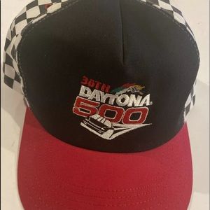 Vintage 38th Daytonia 500Snap Back Cap Made In USA